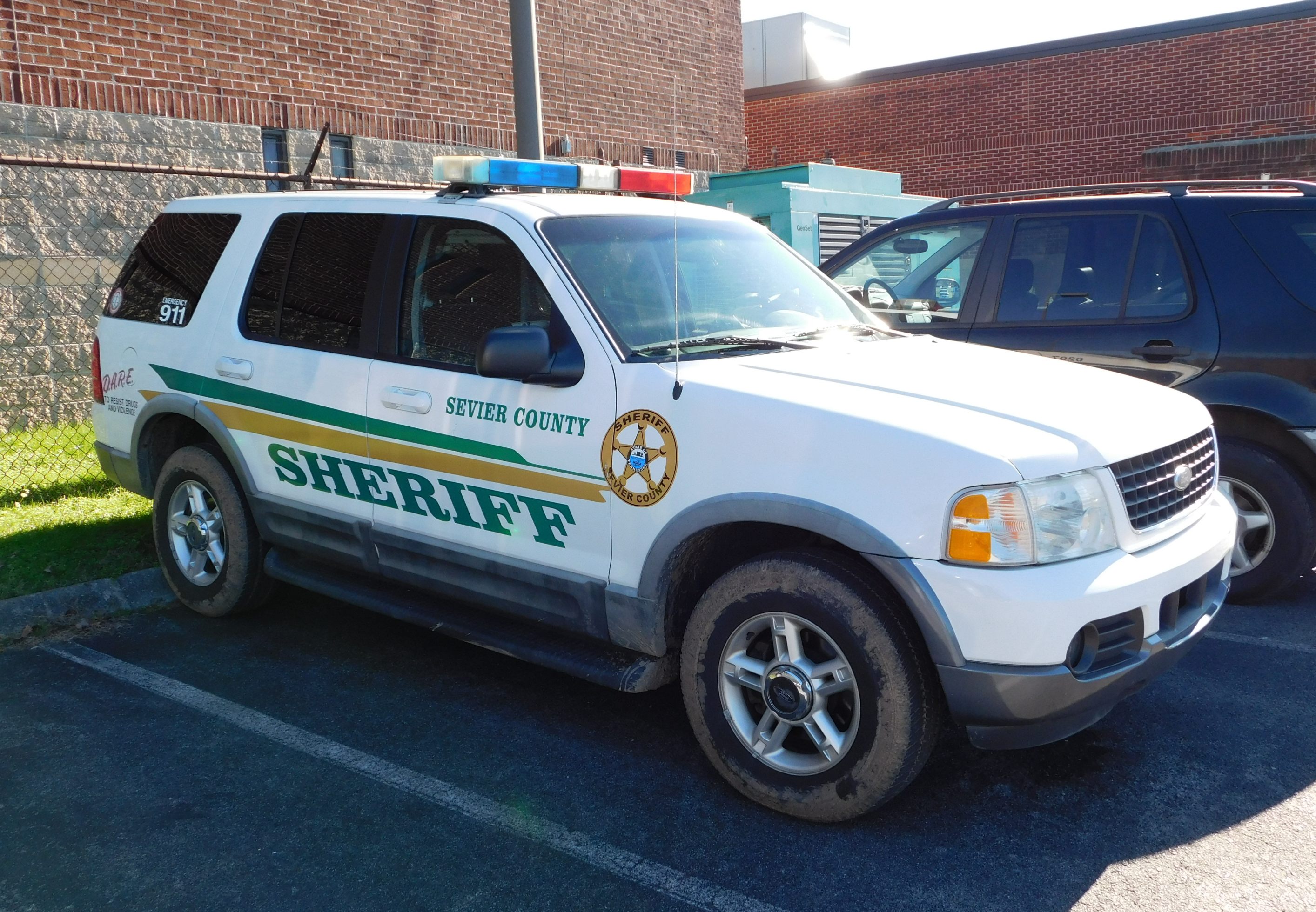 police cars