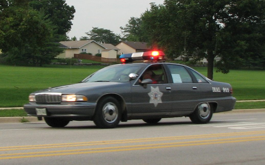 Chevrolet Caprice Police 2010 года